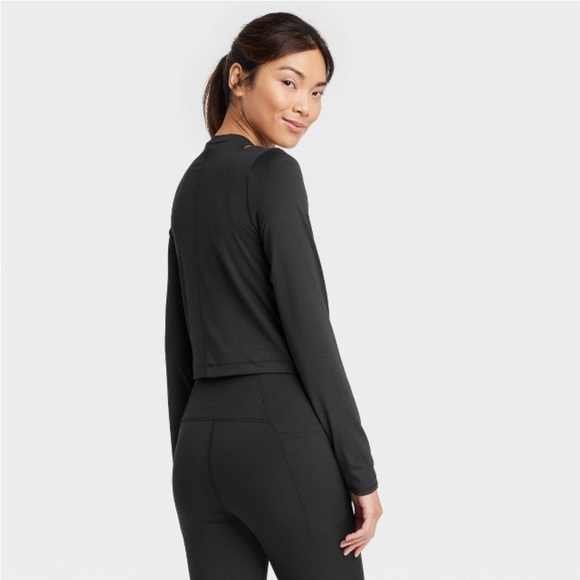 Women’s Long Sleeve Crop Top by all in motion - Picture 4 of 7